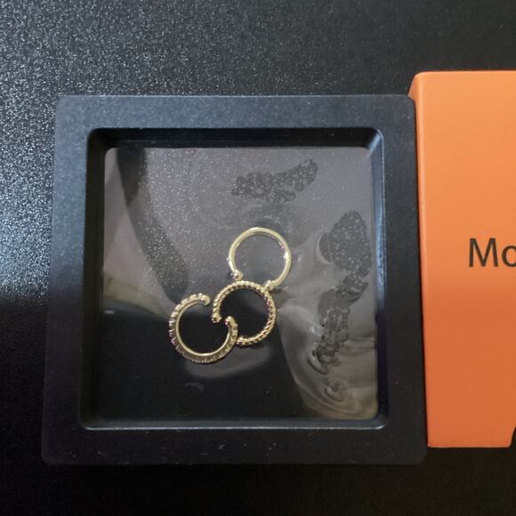 Moodear Saint Ear Cuff Earrings 3 Pack Gold Tone - Picture 2 of 4